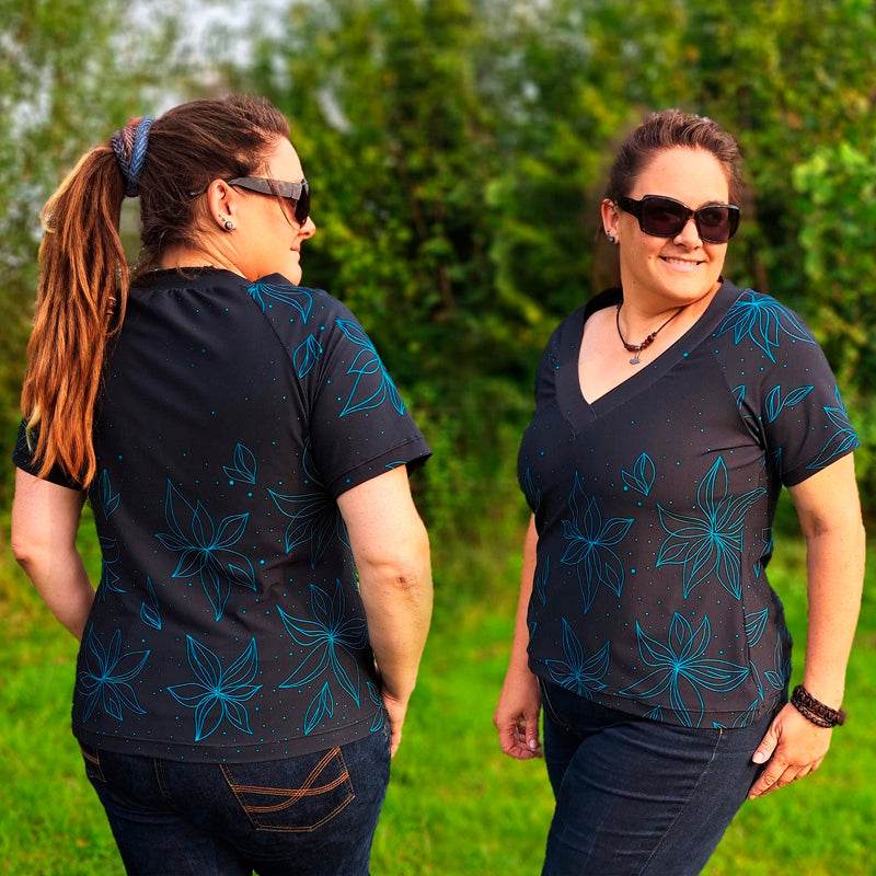 Niela's Kraglan - Schnittmuster Raglanpullover in den Größen 32-54 - Sewando