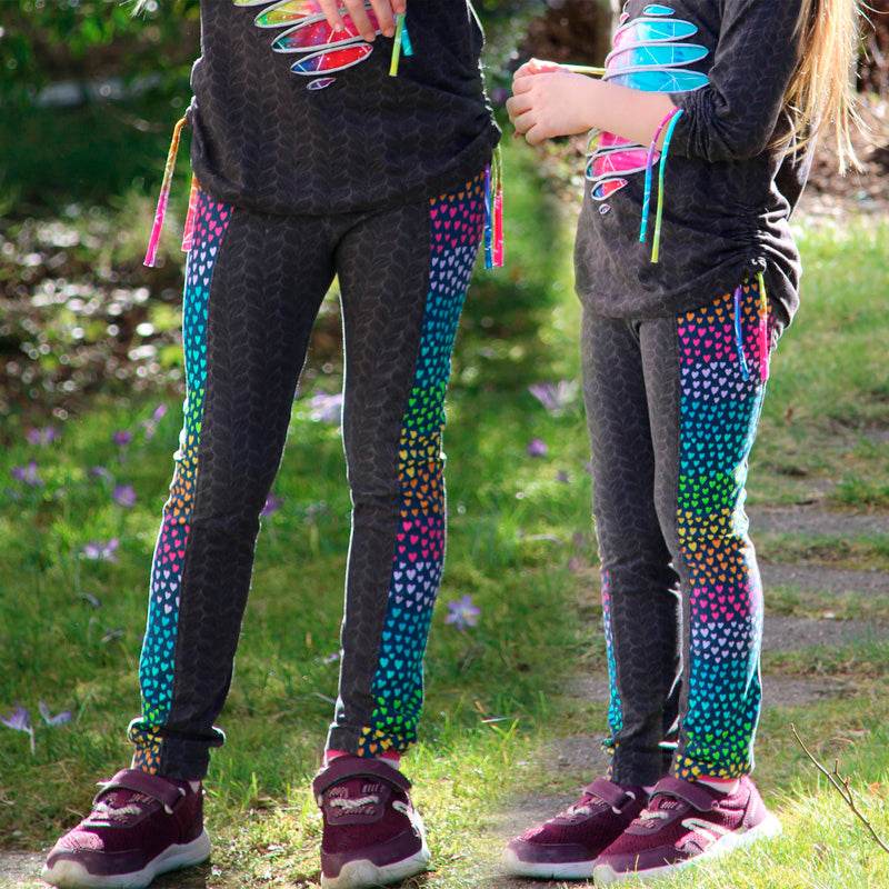 Bobo's Skinny Stripes - Schnittmuster Leggings in den Größen 68-164 - Sewando