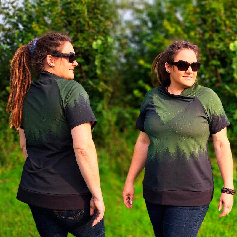 Niela's Kraglan - Schnittmuster Raglanpullover in den Größen 32-54 - Sewando