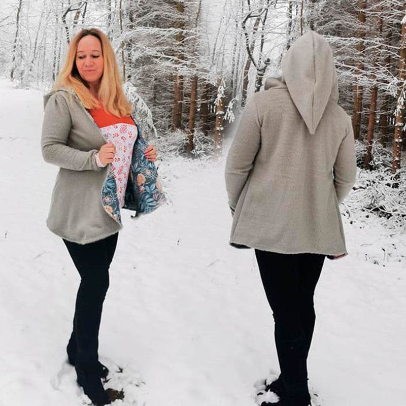 Niela's 2 in 1 - Schnittmuster Cardigan, Shirt, Größen 32-54 : - Sewando