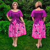 Niela's Entfaltung - Schnittmuster Shirt, Kleid in den Größen 32-54 - Sewando
