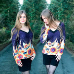 Niela's Kragenzauber - Schnittmuster Pullover Größe 32-54 - Sewando