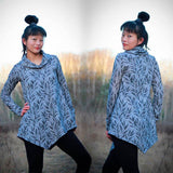 Niela's Fantasia - Schnittmuster Pullover, Tunika, Shirt, Kleid Größen 32-54 : - Sewando