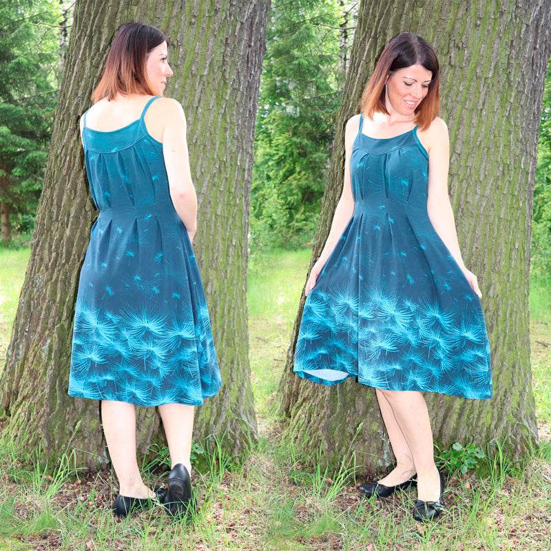 Niela's Entfaltung - Schnittmuster Shirt, Kleid in den Größen 32-54 - Sewando