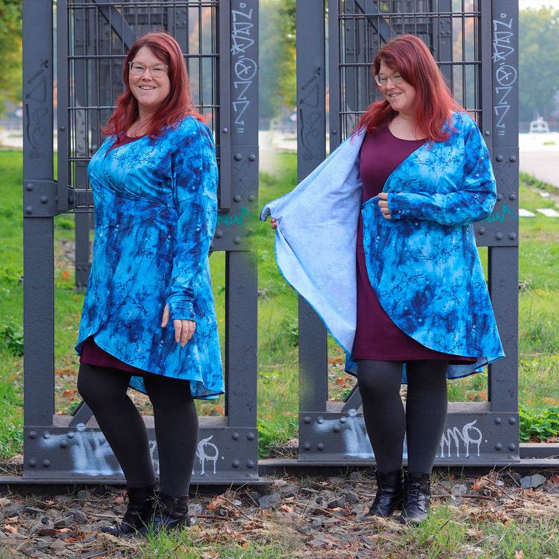 Niela's Hab Mich Lieb Teil - Schnittmuster Shirt, Tunika, Kleid, Cardigan in den Größen 32-54 : - Sewando