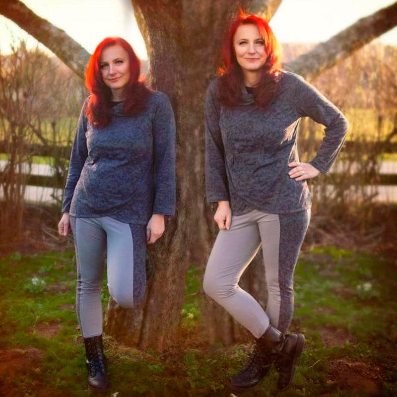 Niela's Skinny Stripes - Schnittmuster Leggings in den Größen 32-54 - Sewando