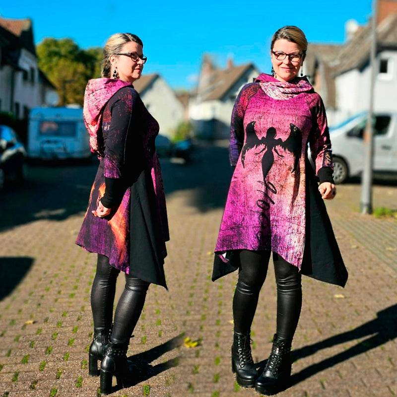 Niela's Raglan Tunikleid - Schnittmuster Raglan Tunika, Kleid in den Größen 32-54 - Sewando