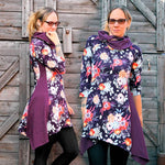 Niela's Raglan Tunikleid - Schnittmuster Raglan Tunika, Kleid in den Größen 32-54 - Sewando