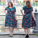 Niela's Entfaltung - Schnittmuster Shirt, Kleid in den Größen 32-54 - Sewando