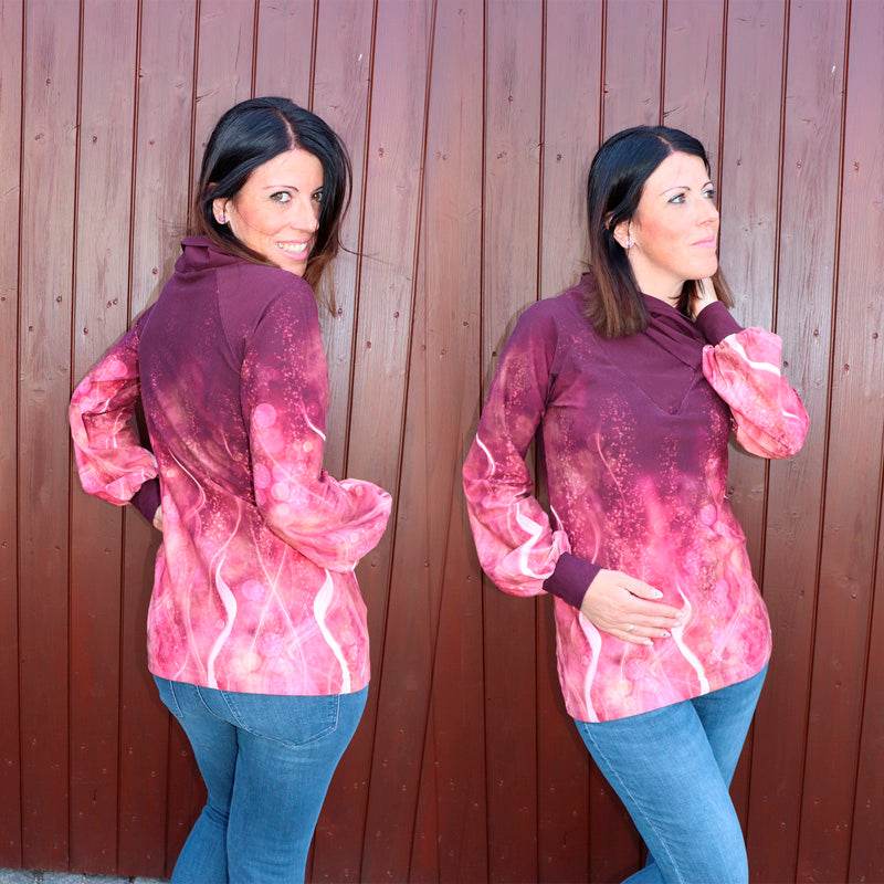 Niela's Kraglan - Schnittmuster Raglanpullover in den Größen 32-54 - Sewando