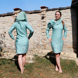 Niela's Umgarnung - Schnittmuster Shirt, Kleid in den Größen 32-54 - Sewando