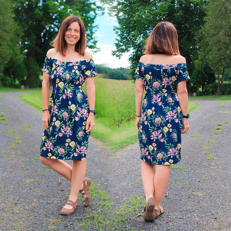 Niela's Entfaltung - Schnittmuster Shirt, Kleid in den Größen 32-54 - Sewando