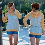 Niela's Kraglan - Schnittmuster Raglanpullover in den Größen 32-54 - Sewando