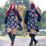 Niela's Raglan Tunikleid - Schnittmuster Raglan Tunika, Kleid in den Größen 32-54 - Sewando