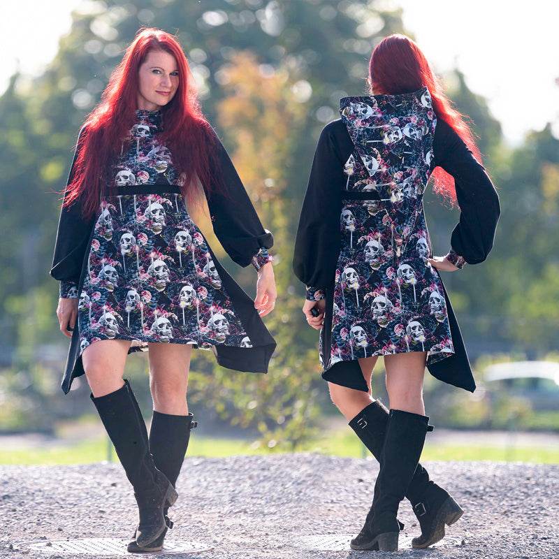 Niela's Raglan Tunikleid - Schnittmuster Raglan Tunika, Kleid in den Größen 32-54 - Sewando