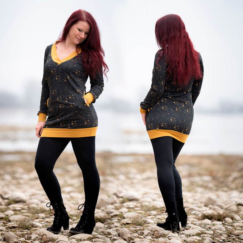 Niela's Kragenzauber - Schnittmuster Pullover Größe 32-54 - Sewando