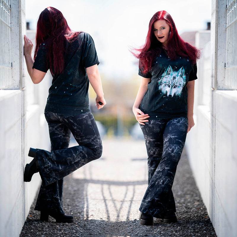 Niela's Schlagings - Schnittmuster Schlaghose, Leggings Gr. 32-54 : - Sewando