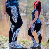 Niela's Skinny Snakestripes - Schnittmuster Leggings in den Größen 32-54 - Sewando