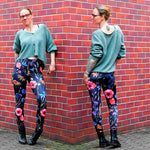 Niela's Skinny Stripes - Schnittmuster Leggings in den Größen 32-54 - Sewando