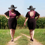 Niela's Schnibbelstück - Schnittmuster Shirt mit Cutouts, Kleid, Gr. 32-54 : - Sewando