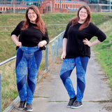 Niela's Skinny Snakestripes - Schnittmuster Leggings in den Größen 32-54 - Sewando