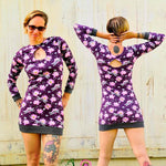 Niela's Schnibbelstück - Schnittmuster Shirt mit Cutouts, Kleid, Gr. 32-54 : - Sewando