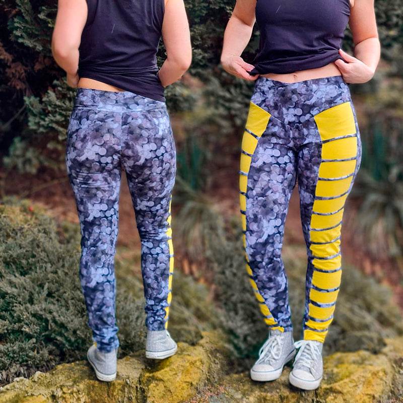 Niela's Skinny Stripes - Schnittmuster Leggings in den Größen 32-54 - Sewando