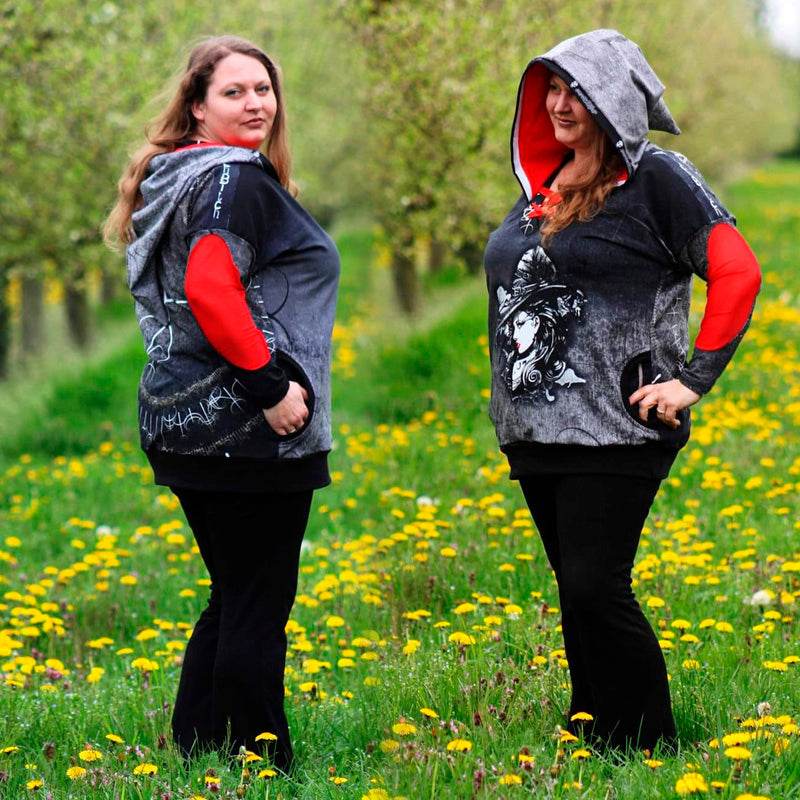 Niela's luftige Schulter - Schnittmuster Shirt, Tunika, Kleid in den Größen 32-54 - Sewando