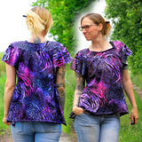 Niela's Entfaltung - Schnittmuster Shirt, Kleid in den Größen 32-54 - Sewando