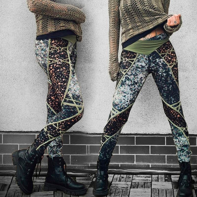 Niela's Skinny Snakestripes - Schnittmuster Leggings in den Größen 32-54 - Sewando