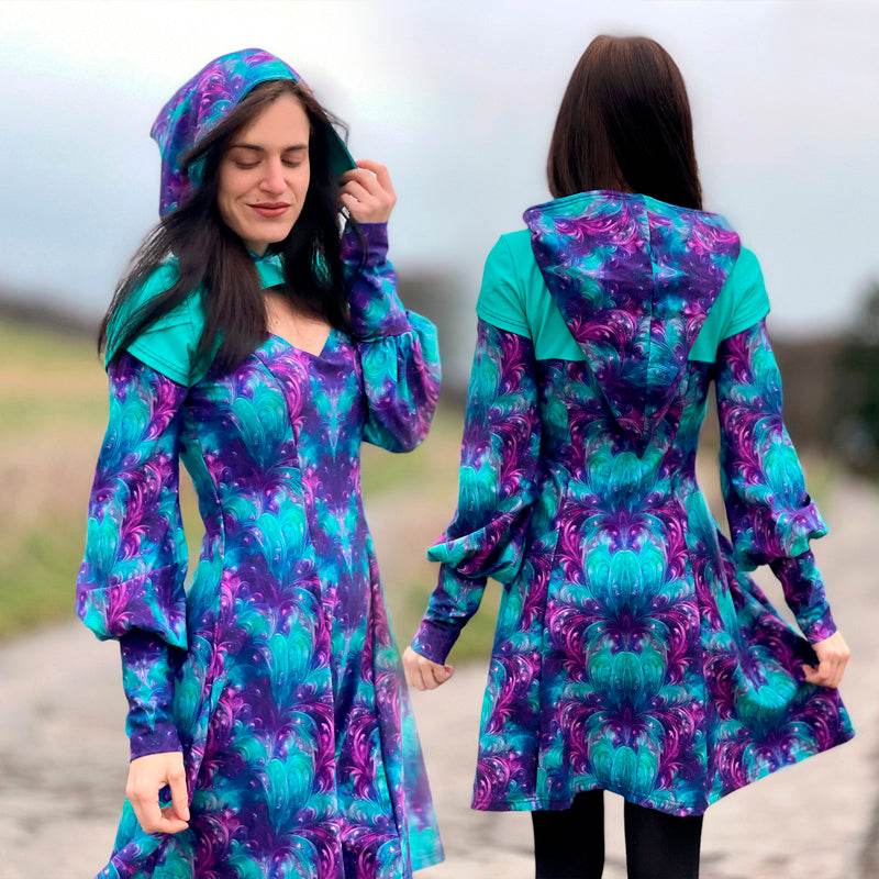 Niela's Versuchung - Schnittmuster Shirt, Kleid in den Größen 32-54 - Sewando