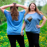 Niela's luftige Schulter - Schnittmuster Shirt, Tunika, Kleid in den Größen 32-54 - Sewando