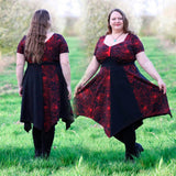 Niela's Butterfly - Schnittmuster Shirt, Tunika, Kleid in den Größen 32-54 - Sewando