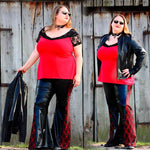 Niela's Schlagings - Schnittmuster Schlaghose, Leggings Gr. 32-54 : - Sewando