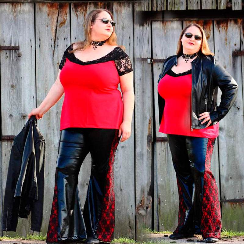 Niela's Schlagings - Schnittmuster Schlaghose, Leggings Gr. 32-54 : - Sewando