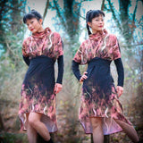 Niela's oversized Cropping - Schnittmuster Crop, Shirt, Tunika, Kleid , Größen 32-54 : - Sewando