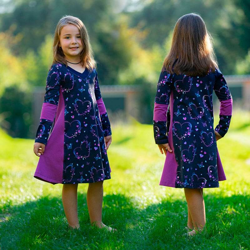 Phia's Tunikleid - Schnittmuster Tunika, Kleid in den Größen 68-164 - Sewando