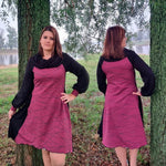 Niela's Raglan Tunikleid - Schnittmuster Raglan Tunika, Kleid in den Größen 32-54 - Sewando