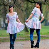 Niela's Butterfly - Schnittmuster Shirt, Tunika, Kleid in den Größen 32-54 - Sewando