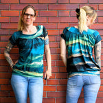 Niela's Entfaltung - Schnittmuster Shirt, Kleid in den Größen 32-54 - Sewando