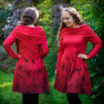 Niela's Umgarnung - Schnittmuster Shirt, Kleid in den Größen 32-54 - Sewando