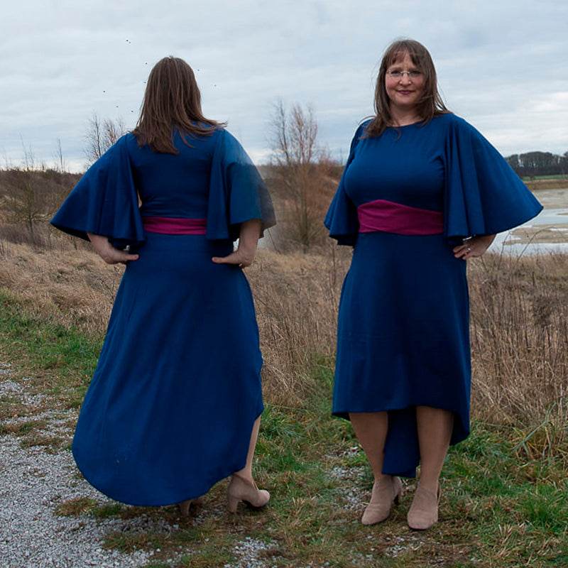 Niela's Cropping - Schnittmuster Crop, Shirt, Tunika, Kleid, Größen 32-54 : - Sewando