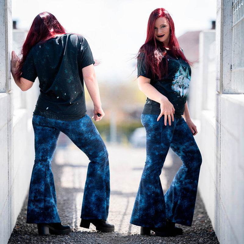 Niela's Schlagings - Schnittmuster Schlaghose, Leggings Gr. 32-54 : - Sewando