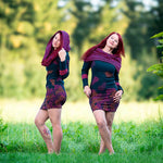 Niela's Umgarnung - Schnittmuster Shirt, Kleid in den Größen 32-54 - Sewando