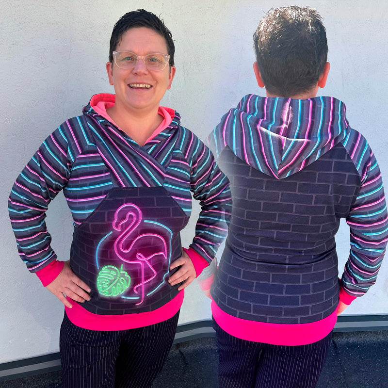Niela's Kraglan - Schnittmuster Raglanpullover in den Größen 32-54 - Sewando