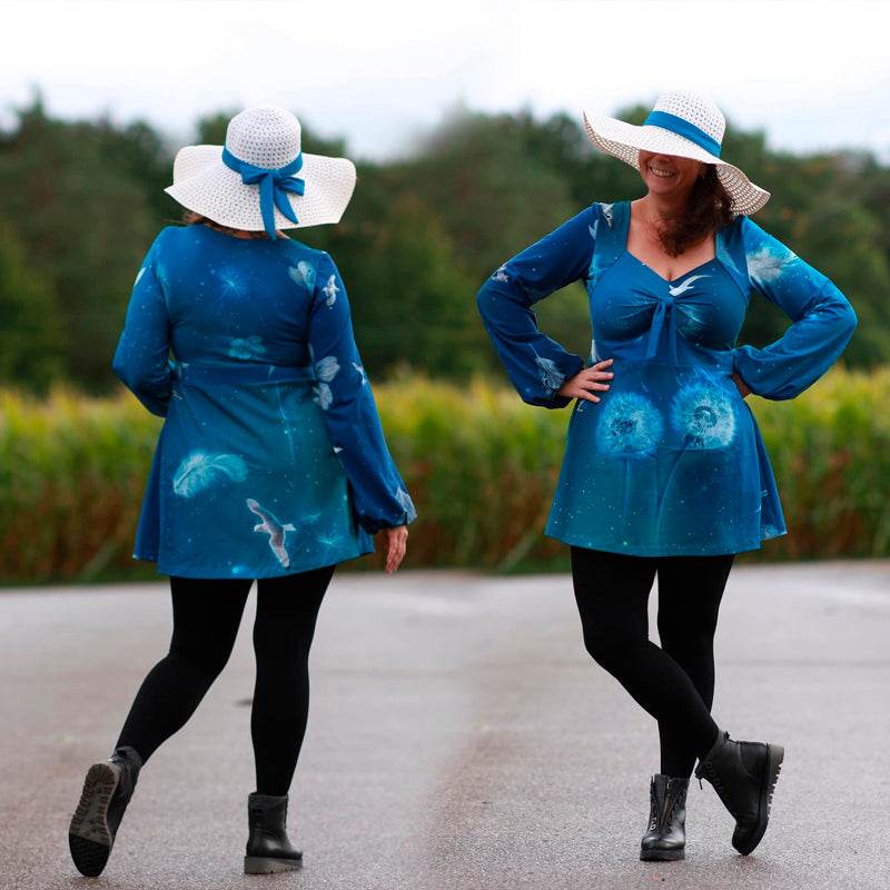 Niela's Mopsknotding - Schnittmuster Shirt, Kleid, Tunika, Größen 32-54 : - Sewando