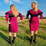 Niela's Umgarnung - Schnittmuster Shirt, Kleid in den Größen 32-54 - Sewando