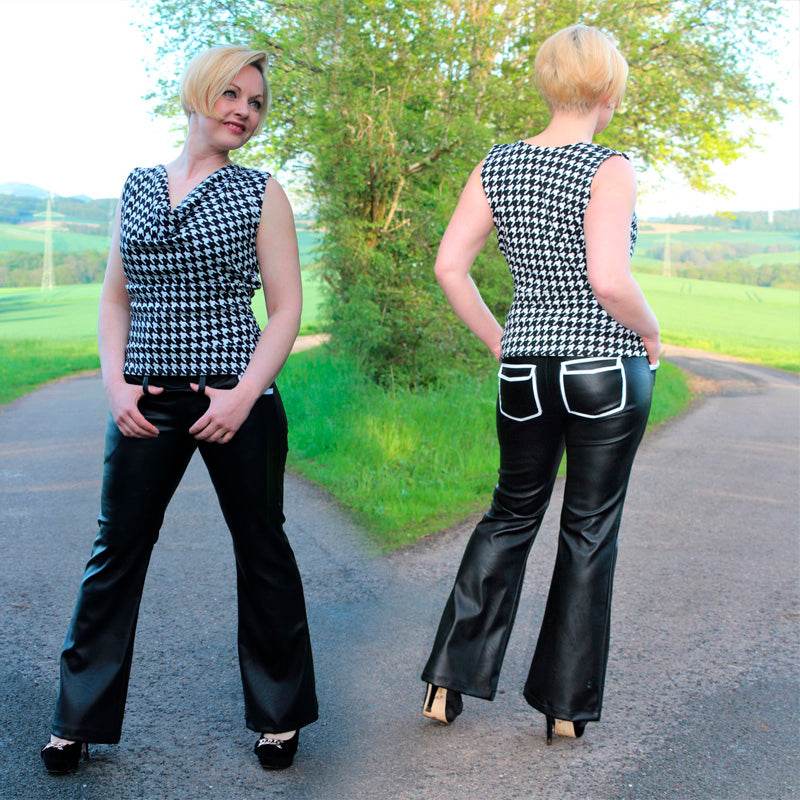 Niela's Schlagings - Schnittmuster Schlaghose, Leggings Gr. 32-54 : - Sewando