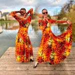 Niela's Wasserfall - Schnittmuster Shirt, Tunika, Kleid in den Größen 32-54 : - Sewando