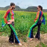 Niela's Schlagings - Schnittmuster Schlaghose, Leggings Gr. 32-54 : - Sewando